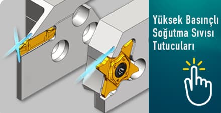 Yüksek Basınçlı Soğutma Sıvısı Tutucuları